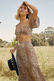 Chelsea leopard skirt