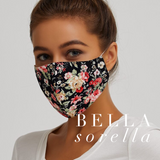 Floral face mask