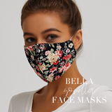 Floral face mask