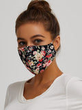 Floral face mask