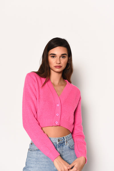 Florence fuschia Knit